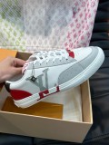 Louis Vuitton luxury brand low-top casual sneakers for men and women with original original box