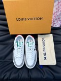 Louis Vuitton luxury brand low-top casual sneakers for men and women with original original box