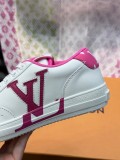 Louis Vuitton luxury brand low-top casual sneakers for men and women with original original box