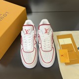 Louis Vuitton men's limited edition casual sports running shoes with original original box