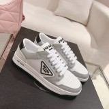 Prada 2023 new triangle standard couple shoes casual sports shoes with original original box