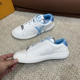 Louis Vuitton luxury brand low-top casual sneakers for men and women with original original box