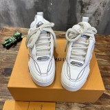 Louis Vuitton Men's Luxury Brand Print Padded Foot Casual Sneakers with Original Box