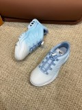 Louis Vuitton men's luxury brand thick bottom casual all-match sneakers with original box