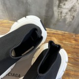 Balenciaga Men's and Women's Luxury Brand Retro Casual Fashion Socks Fly Woven Shoes with Original Original Box