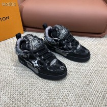 Louis Vuitton Men's Luxury Brand Print Padded Foot Casual Sneakers with Original Box