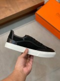 Hermes men's luxury brand spring and summer new casual sneakers with original original box