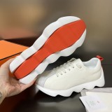 Hermes men's luxury brand 2023 casual sneakers with original original box