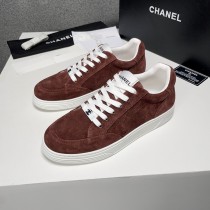 Chanel men's luxury brand spring and autumn casual sneakers with original original box