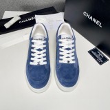 Chanel men's luxury brand spring and autumn casual sneakers with original original box