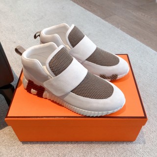 Hermes men's and women's luxury brand casual sneakers with original box