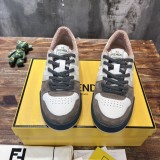 Fendi men's and women's luxury brand 2023 new sneakers and casual sports shoes with original box