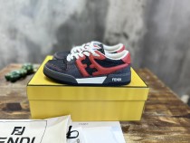 Fendi men's and women's luxury brand 2023 new sneakers and casual sports shoes with original box