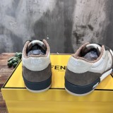 Fendi men's and women's luxury brand 2023 new sneakers and casual sports shoes with original box