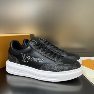 Louis Vuitton men's luxury brand casual sneakers with original box