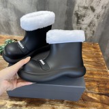 Balenciaga 2023 autumn and winter new style baby rain boots with original box