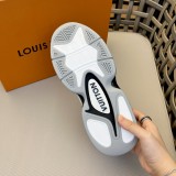 Louis Vuitton men's luxury brand autumn and winter new sports shoes with original box