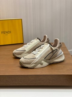 Fendi men's luxury brand casual sneakers with original box