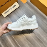 Louis Vuitton men's luxury brand autumn and winter new sports shoes with original box