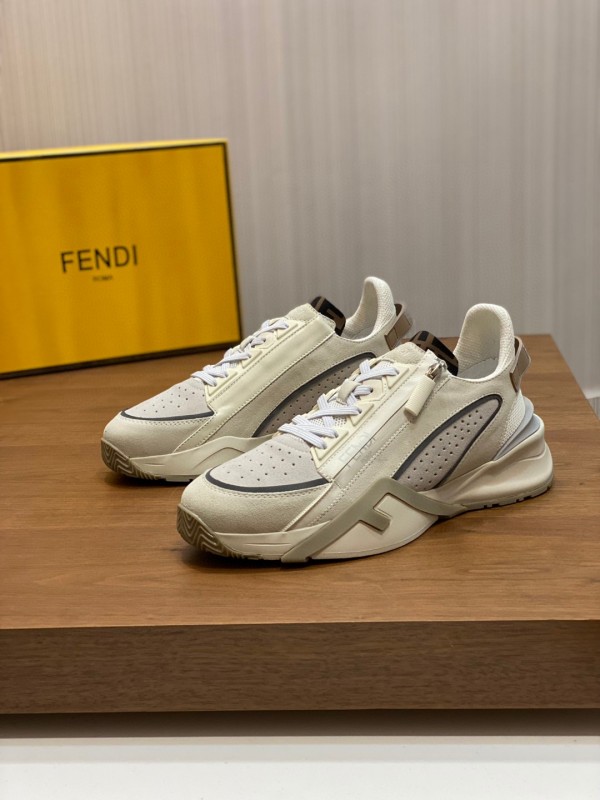 Fendi men's luxury brand casual sneakers with original box