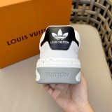 Louis Vuitton men's luxury brand autumn and winter new sports shoes with original box