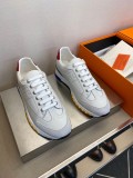 Hermes men's luxury brand fashion classic sneakers with original box