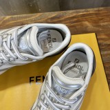 Fendi women's luxury brand thick-soled casual sneakers with original box