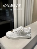 Balmain women shoes  luxury brand spring and summer classic casual sneakers with original box