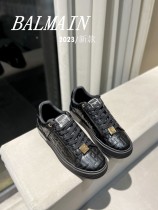 Balmain women shoes  luxury brand spring and summer classic casual sneakers with original box