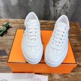 Hermes men's and women's luxury brand autumn and winter new classic casual sports shoes with original box