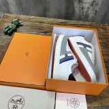 Hermes men's and women's luxury brand autumn and winter new classic casual sports shoes with original box