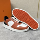 Hermes men's luxury brand casual sneakers with original box