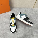 Hermes men's luxury brand casual sneakers with original box