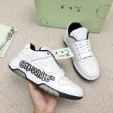 Offwhite men's and women's luxury brand casual sneakers with original box