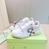 Offwhite men's and women's luxury brand casual sneakers with original box