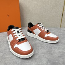 Hermes men's luxury brand casual sneakers with original box