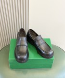 Bottega Veneta men's luxury brand business leather shoes with original box