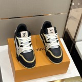 Louis Vuitton men's luxury brand casual sneakers with original box