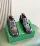 Bottega Veneta men's luxury brand business leather shoes with original box