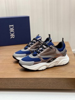 Dior men's luxury brand jogging fashion retro casual sneakers with original box