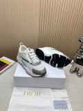 Dior men's and women's luxury brand B22 mesh casual sneakers dad shoes with original boxwith original box