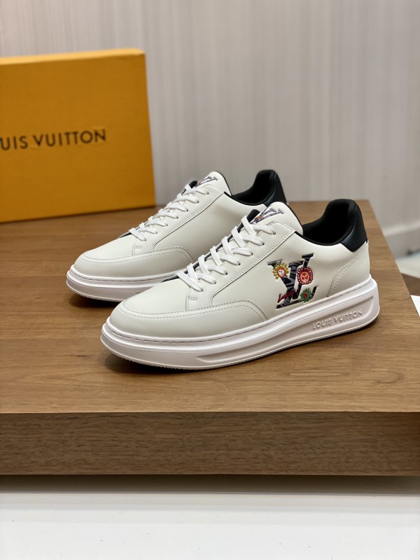 Louis Vuitton men's luxury brand casual sneakers with original box