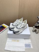 Dior men's and women's luxury brand B22 mesh casual sneakers dad shoes with original boxwith original box