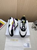 Dior men's and women's luxury brand B22 mesh casual sneakers dad shoes with original boxwith original box