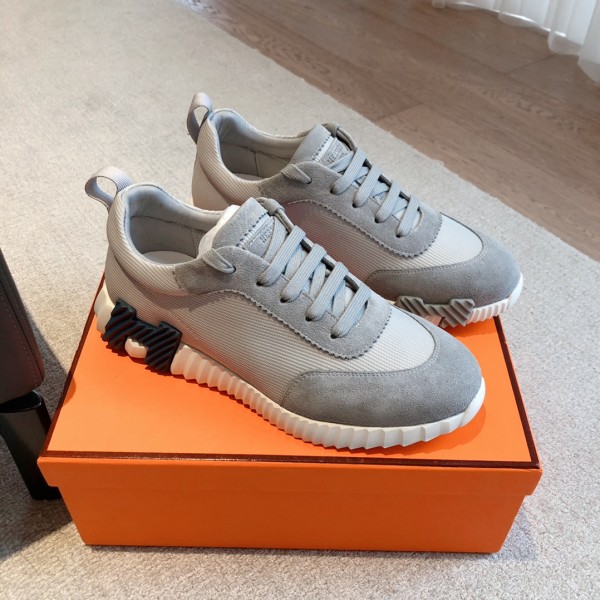 Hermes men's and women's luxury brand autumn and winter new casual sports shoes with original box