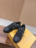 Fendi men's and women's luxury brand casual sneakers with original box