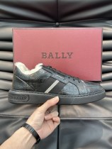 Bally's autumn and winter wool warm imported wool lining, lightweight and comfortable low-top casual shoes, with original box