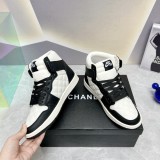 Chanel AJ co-branded luxury brand high-top casual sneakers with original box