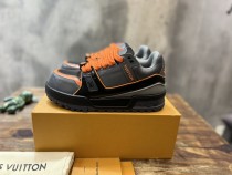 Louis Vuitton luxury brand casual sneakers for men and women with original box