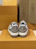 Louis Vuitton luxury brand casual sneakers for men and women with original box